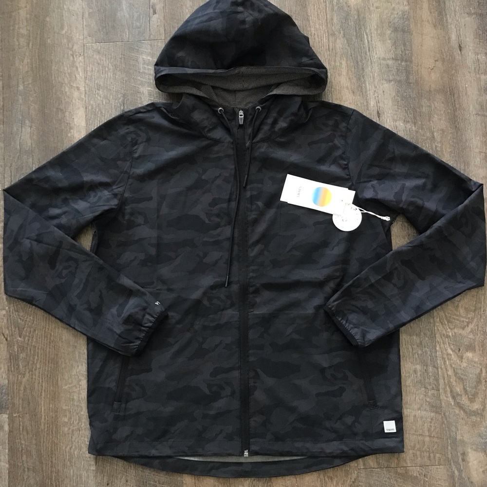 Vuori Camo Jacket, Size Large